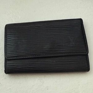 Louis Vuitton Black Key & Card Holder